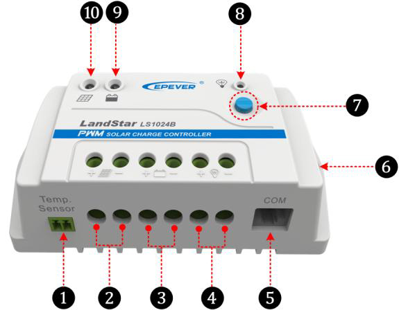 کنترلر خورشیدی epever ls-b