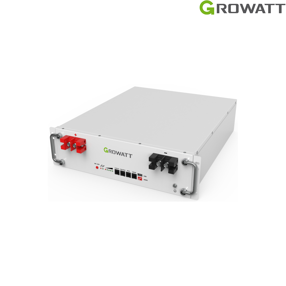 باتری لیتیوم growatt توان خروجی 5.5 کیلووات ساعت