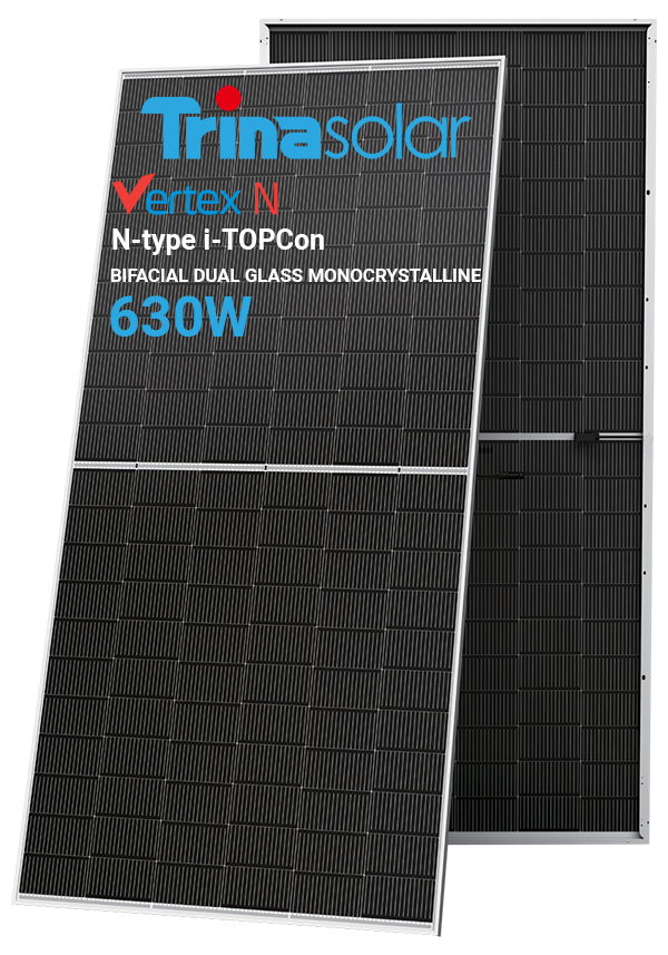 پنل خورشیدی 630 وات trina solar